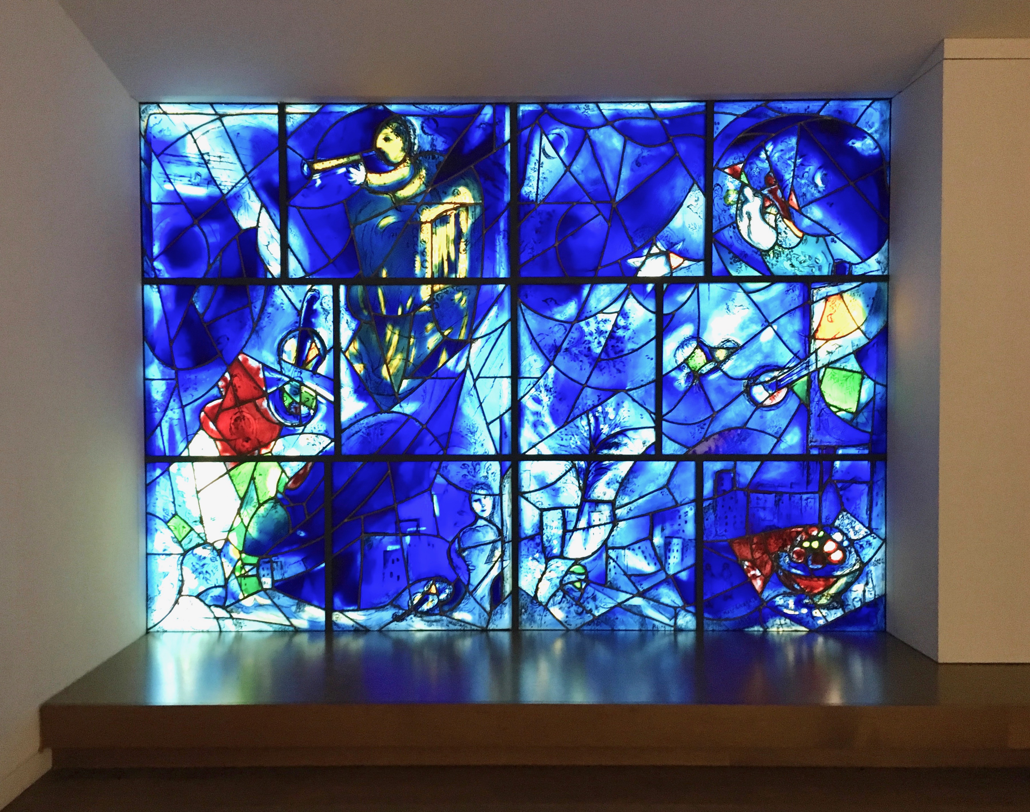 The America Windows by Marc Chagall