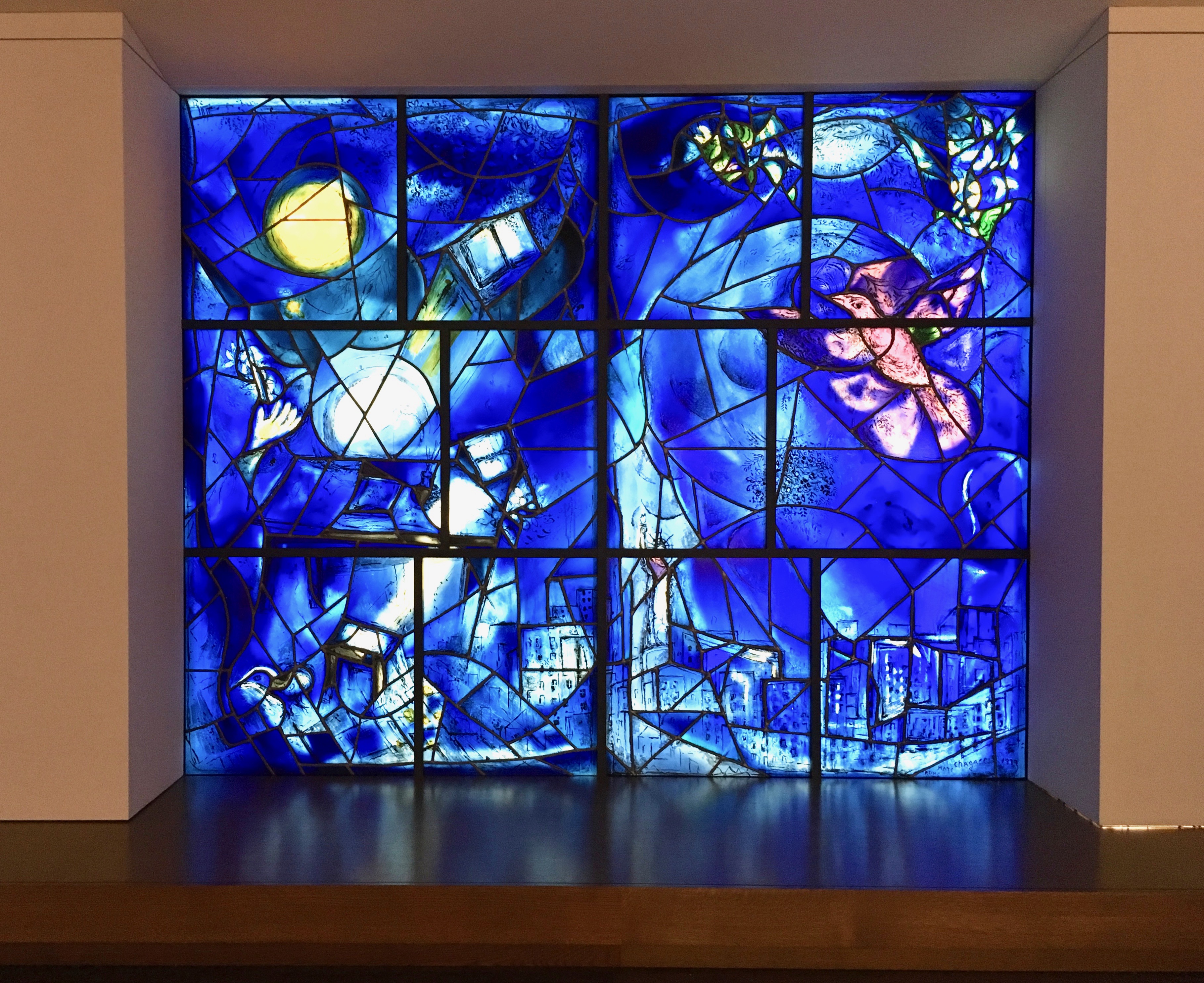 The America Windows by Marc Chagall